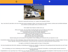 Tablet Screenshot of hutchcraftvanservice.com